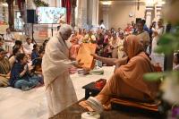 Girvanapratishtha Pramaṇa Patra Vitaraṇa (14 June 2026) Picture Courtesy Shri Dinesh Karkal